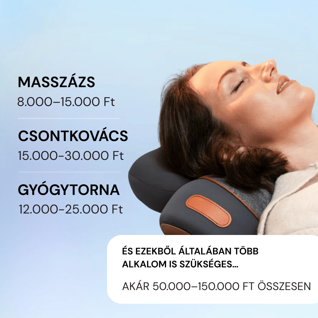 Restova™ Multifunkciós Nyakmasszírozó Párna