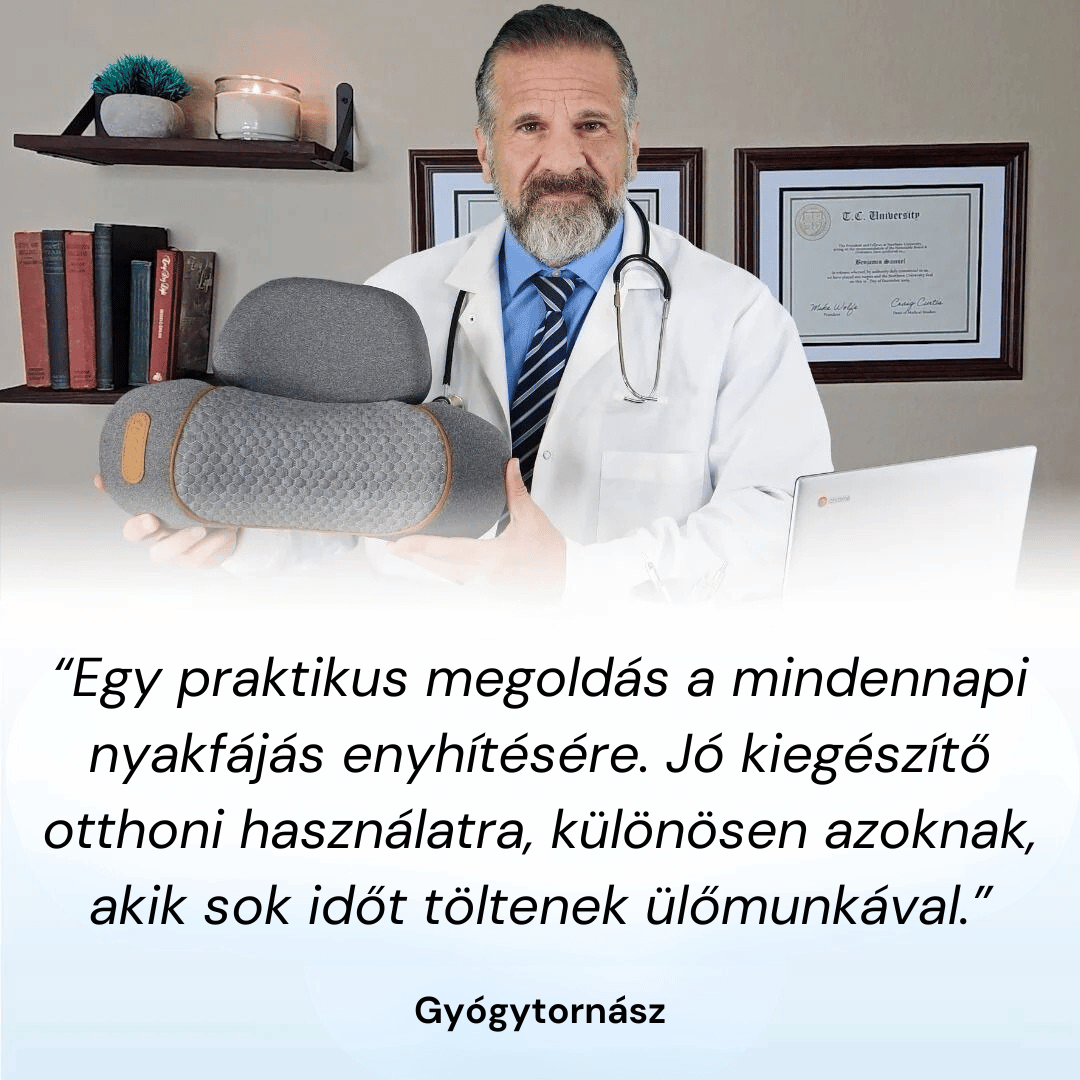 Restova™ Multifunkciós Nyakmasszírozó Párna